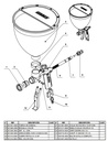 Decoproyec Rubberset voor Spuitpistool K-12