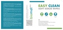 Easy Clean - soft scrub wipes - handreinigingsdoekjes - 50 stuks