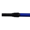 Manche pour balai de chantier ou rouleau à peinture - manche télescopique - extensible de 1 à 2 m