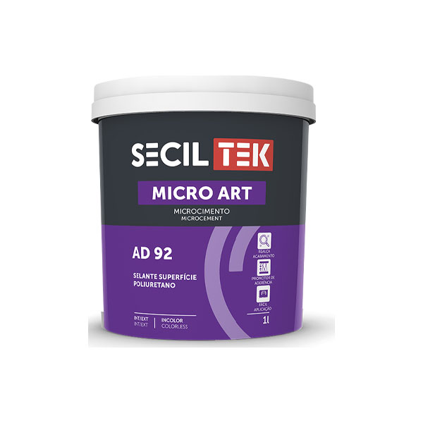 Seciltek Micro Art AD 92 - Apprêt d'étanchéité pour vernis polyuréthane - 5 litres