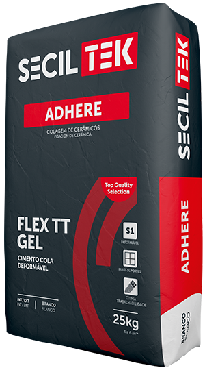 ADHERE FLEX TT GEL - Colle-Gel Déformable C2 TE S1 - Blanc - 25kg (60)