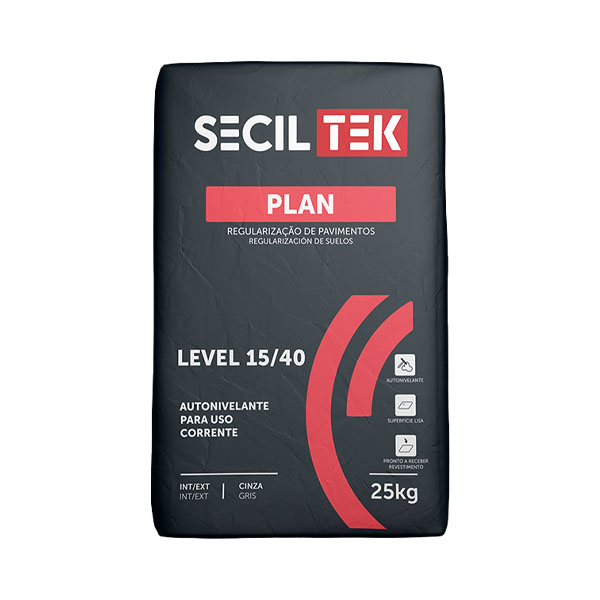 Seciltek PLAN LEVEL 15/40 - chape autonivelante / mortier de nivellement / chape autonivelante - 25 kg (60)