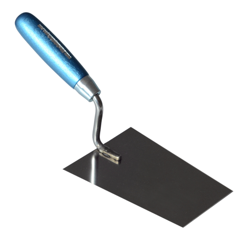 Truelle de plâtrier trapézoïdale/Spatule - Truelle de plâtrier/flotteur - Acier inoxydable - 160mm