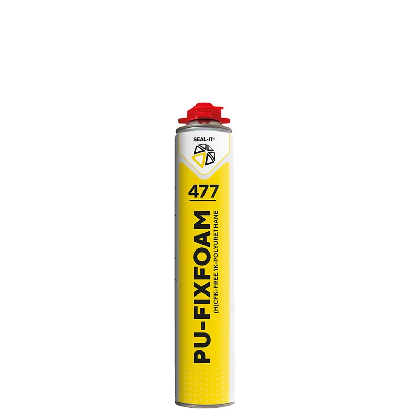 Seal-it 477 PU-FIXFOAM montage en isolatieschuim - alle plaatmaterialen / panelen - PUR - 750ml [12]