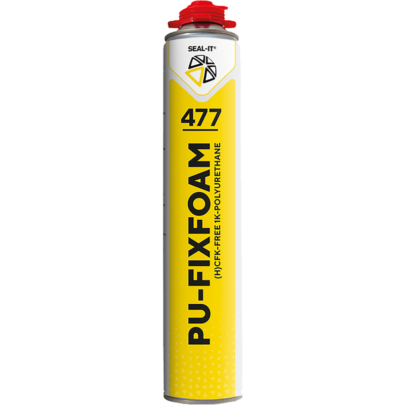 Seal-it 477 PU-FIXFOAM mousse d'assemblage et d'isolation - tous matériaux en feuilles / panneaux - 750ml [12]