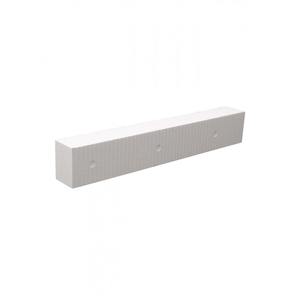 GelamPro H-EPS Montageblok 1000x140x100mm – WIT - Verzaagbaar, Licht, Sterk & Isolerend – EPS 150