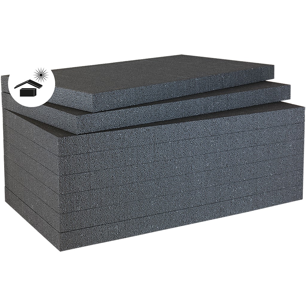 Philippine WDV 032 - Isolation de façade en PSE Neopor gris - λ 0.032 - 100 kPa Résistance à la compression - 1m²