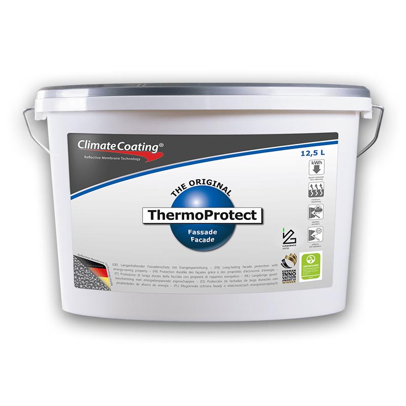 ClimateCoating ThermoProtect – filtre céramique pour une protection durable des façades – coloré – 12,5 l