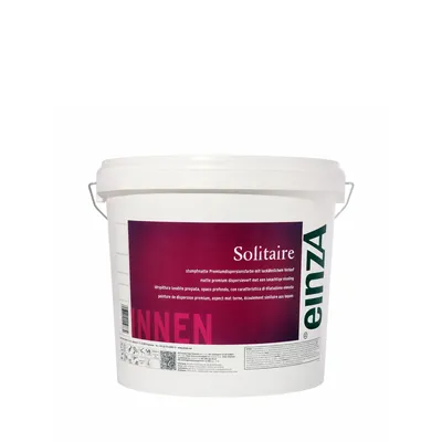 einzA Solitaire Chalk Matte Premium muurverf – voor binnen, extra mat, 10 l gekleurde verf