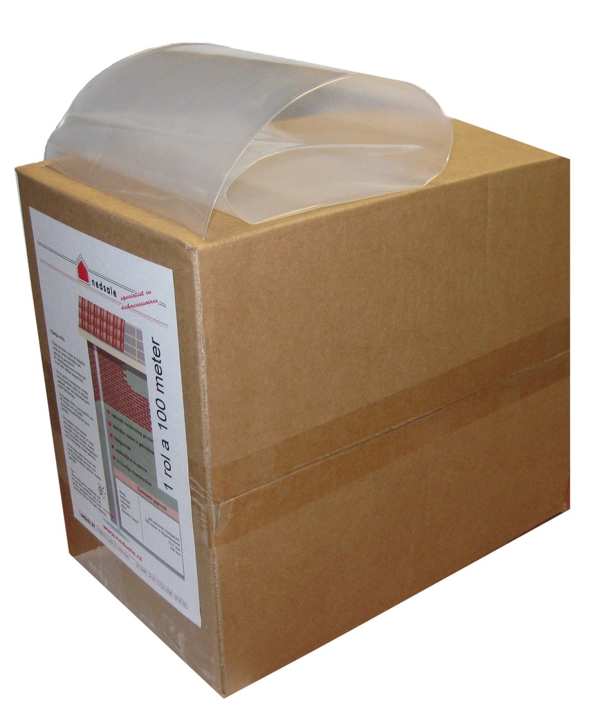 Descente de gouttière temporaire PE – Ø 100 mm – Rouleau 100 m (0,17 mm)