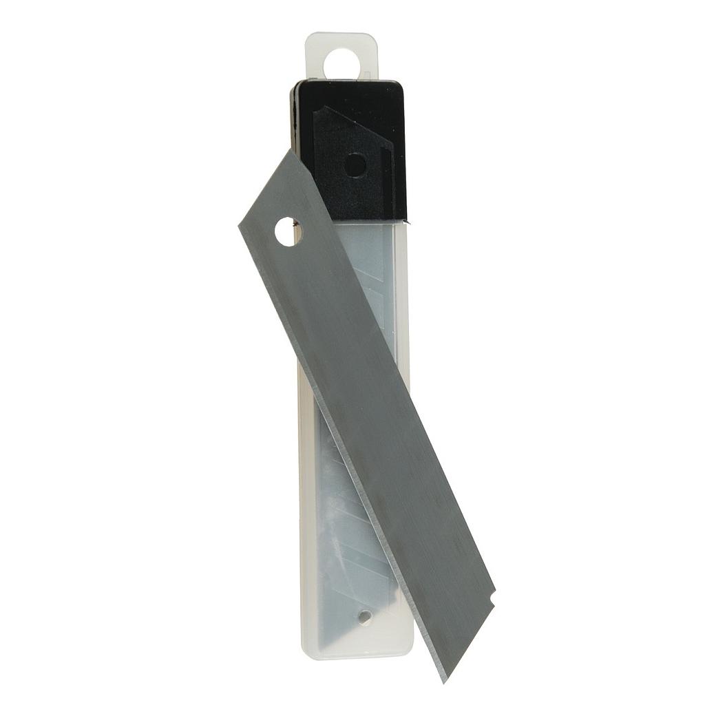 Lames à déclic pour cutter 18mm - 10 pièces