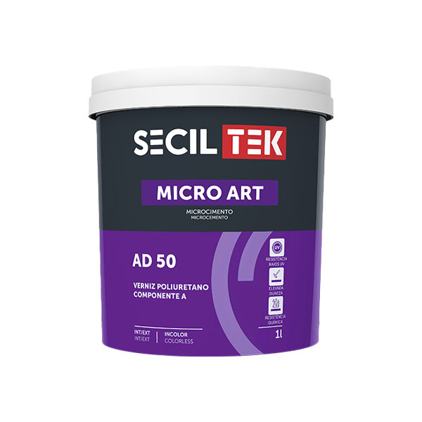 Seciltek Micro Art AD 50 - Vernis PU (A+B) - mat - 1,1 litre