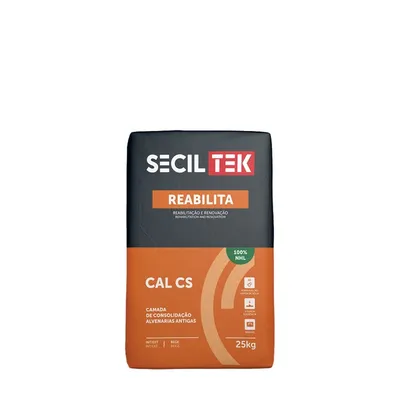 Seciltek REABILITA CAL CS - reparatiemortel - kalk - 25kg (60)