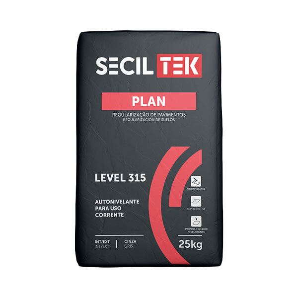 Seciltek PLAN LEVEL 315 - chape autonivelante / mortier de nivellement - 25 kg (60)