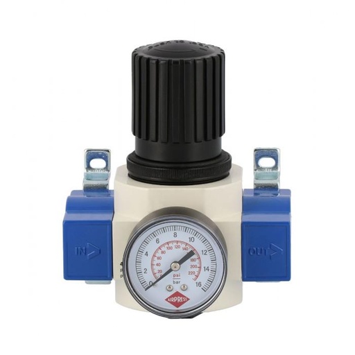 Airpress - Détendeur 1/4" 15 bar - Régulateur de pression pour compresseur d'air