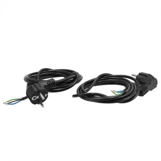 Airpress - Prise d'alimentation avec câble pour compresseur - 2,5 m - 3 x 0,75 mm