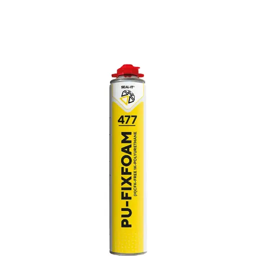 [MONTAGE FOAM] Mousse de montage et d'isolation Seal-it 477 PU-FIXFOAM - tous types de matériaux en plaques / panneaux - PUR - 750 ml [12]