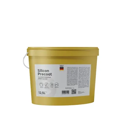 GelamPro Silicon Precoat - Voorstrijk met korrel voor Crépi, Sierpleister & Spachtelputz - Binnen & Buiten - 12,5L [24]