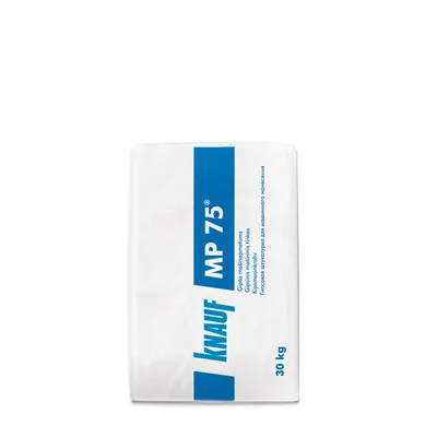 [mp75] Enduit à projeter Knauf MP 75 L – Enduit de plâtre léger pour application à la machine ou à la main – sac de 30 kg [40]
