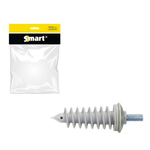 [spiraalschroef M10] Système de fixation intelligent pour tuyaux de descente destiné aux systèmes d'isolation par l'extérieur (ETICS) - M10 (4 pièces)
