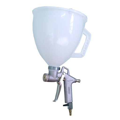 Kripxe K12 - Pistolet de pulvérisation à godet supérieur - liège de pulvérisation - buse 6mm
