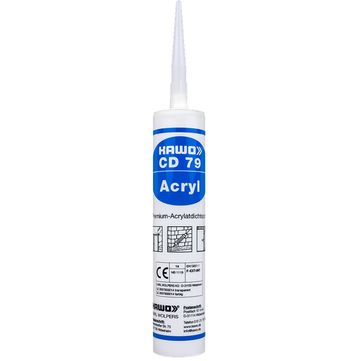 KAWO CD 79 - mastic de jointoiement acrylique élastique - à peindre - 310ml [20]