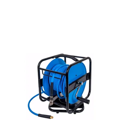 Airpress Luchtdarm / Luchtslang op haspel - 30m x 8mm - 15 bar