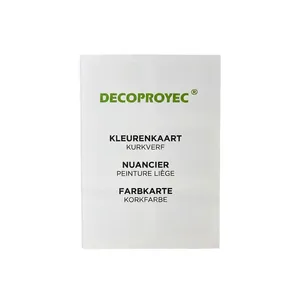 Nuancier de la peinture pour liège Decocork (acompte)