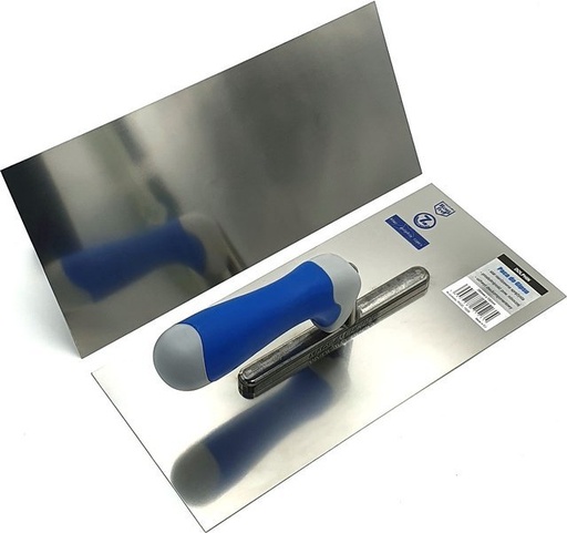 Truelle professionnelle/Truelle à enduire - manche en plastique - acier inoxydable - 280mmx130mm