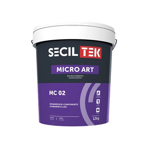 Seciltek Micro Art MC02 - microciment - fin - 12 kg