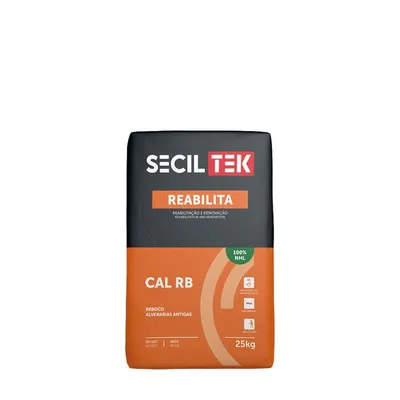 Seciltek REABILITA CAL RB - mortier d'apprêt - à la chaux - 25 kg (60)